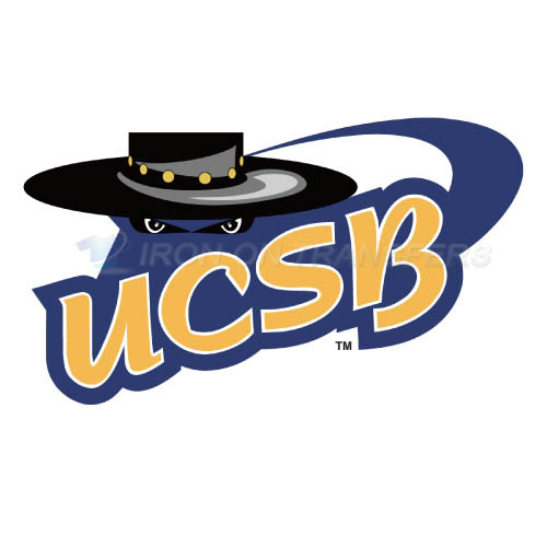 UCSB Gauchos Logo T-shirts Iron On Transfers N6677 - Click Image to Close